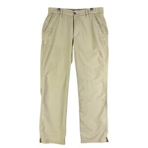 Under Armour Match Play‎ Golf Activewear Pants Tan Khaki Mens 32x30 1248089 GUC